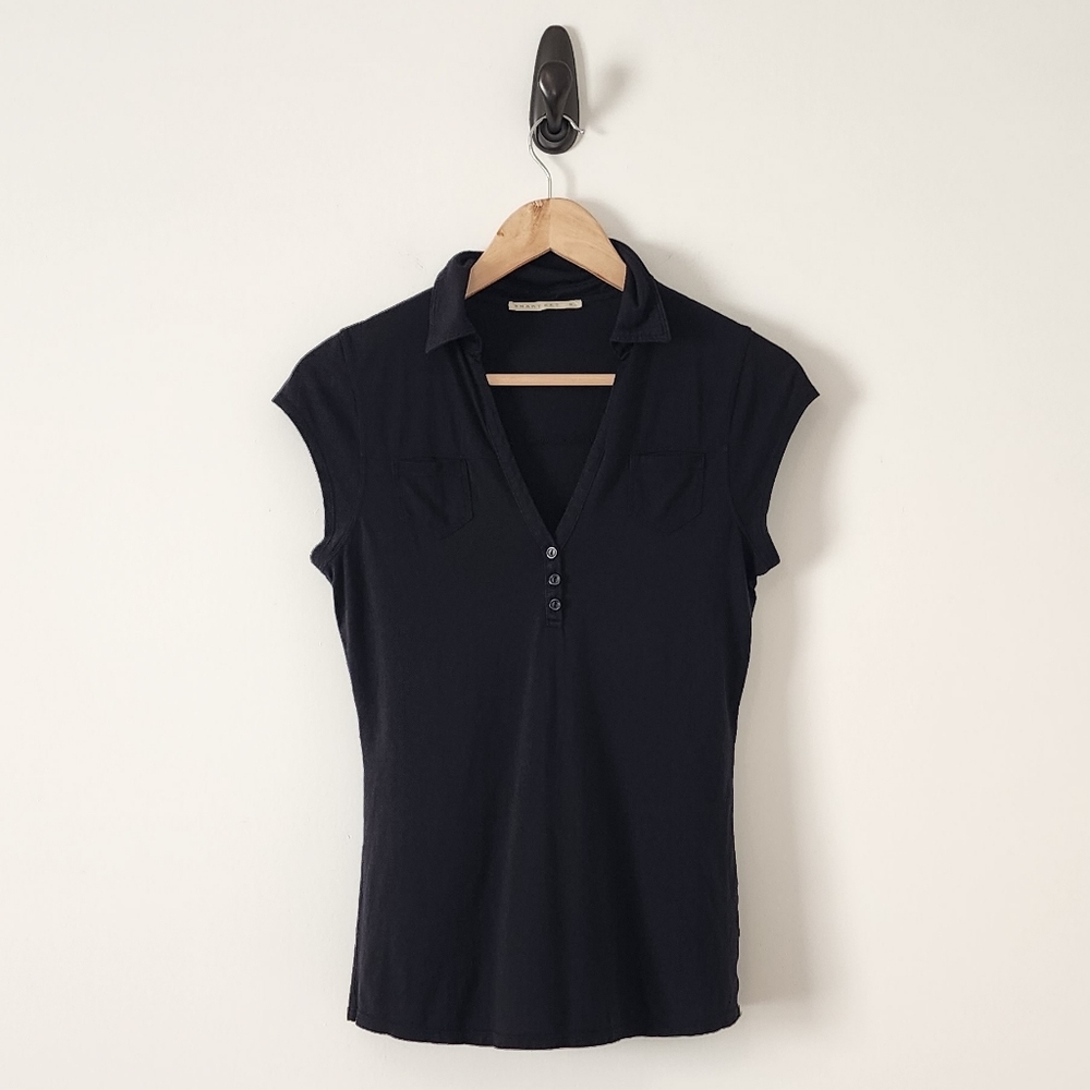 Medium BLACK Smart Set Basic T-shirt